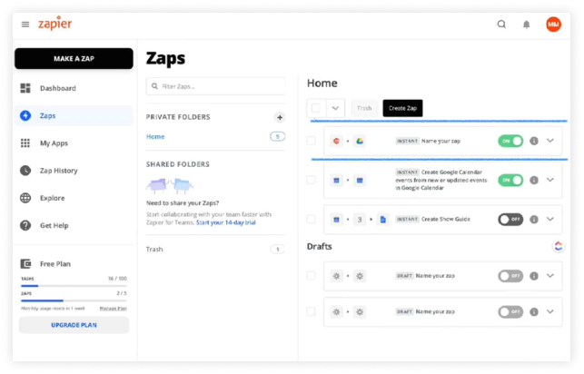 APS Management|Zapier